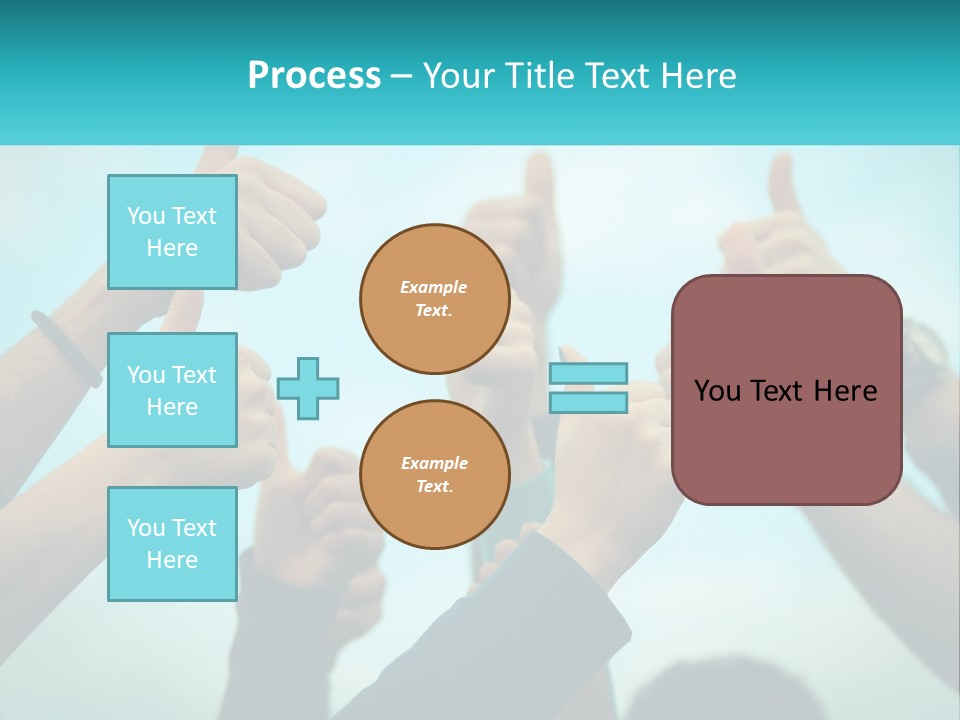 Elderly Retirement Beach PowerPoint Template