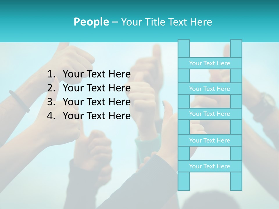 Elderly Retirement Beach PowerPoint Template