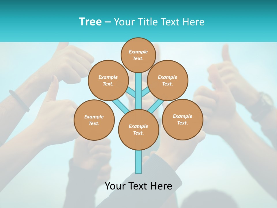 Elderly Retirement Beach PowerPoint Template