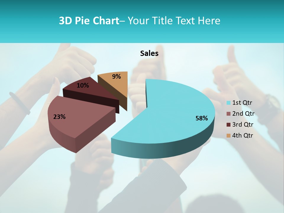 Elderly Retirement Beach PowerPoint Template
