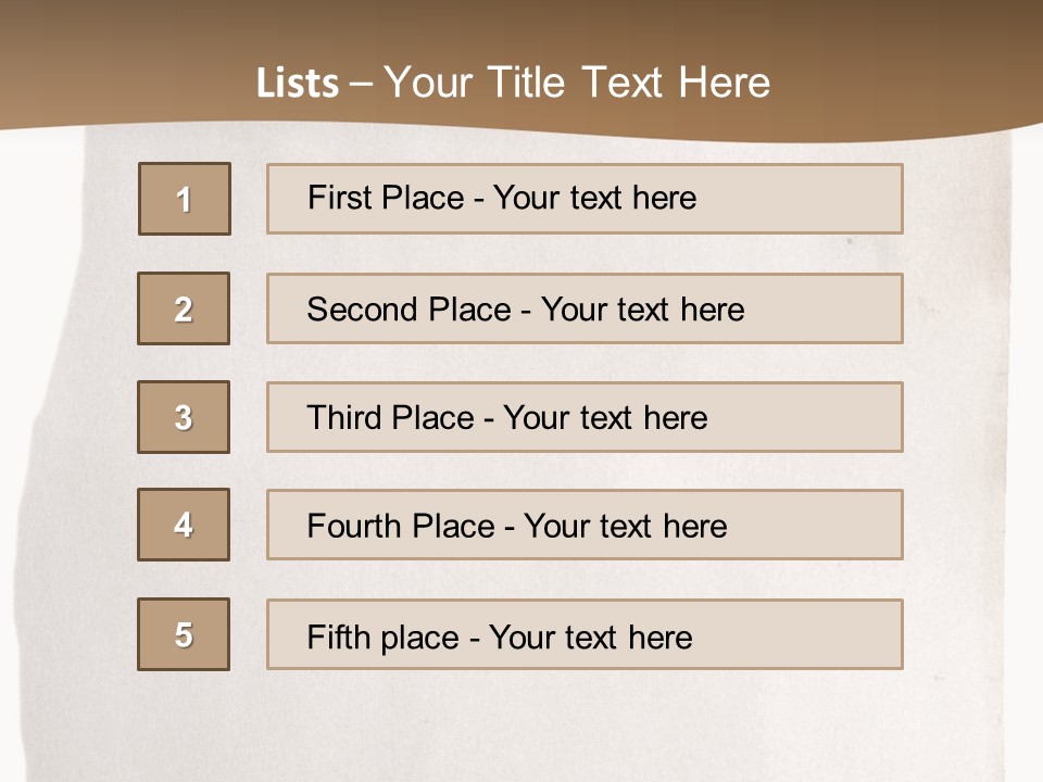 Calm Retired Peaceful PowerPoint Template