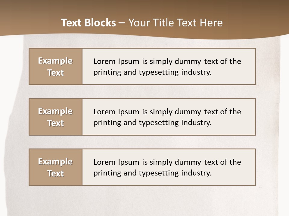 Calm Retired Peaceful PowerPoint Template