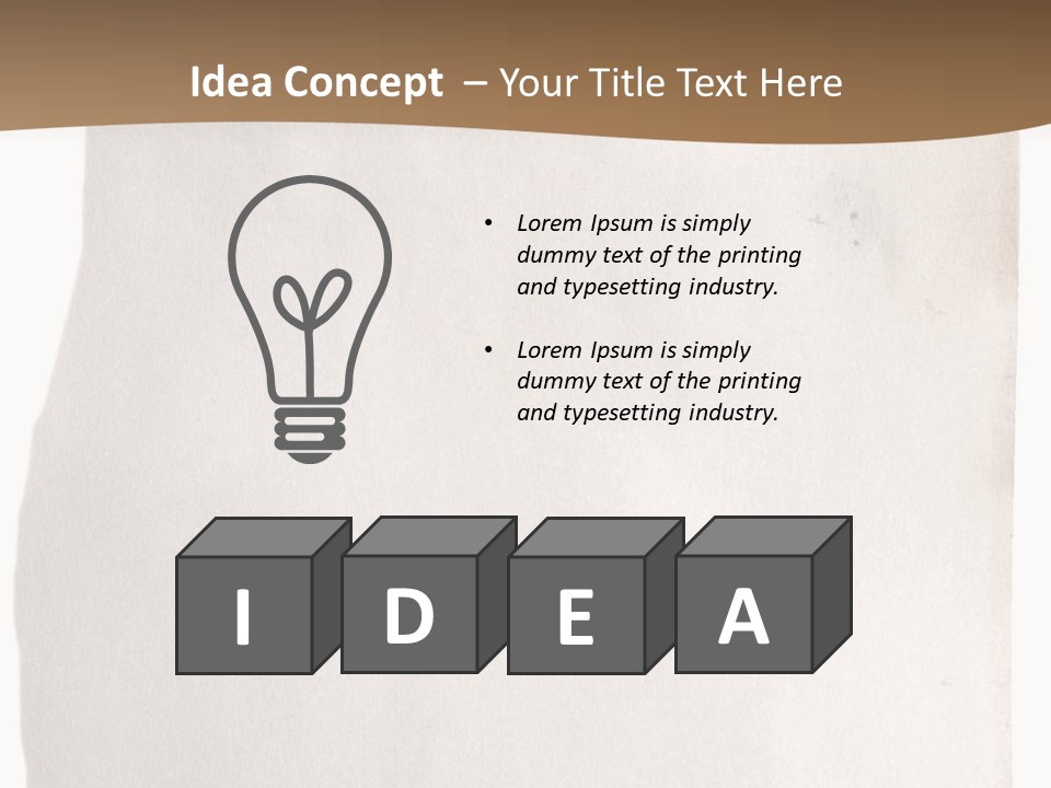 Calm Retired Peaceful PowerPoint Template