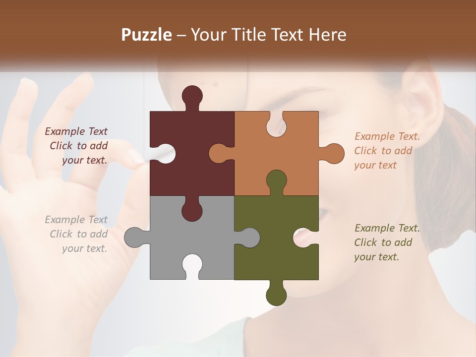 Coastal Portrait Wave PowerPoint Template