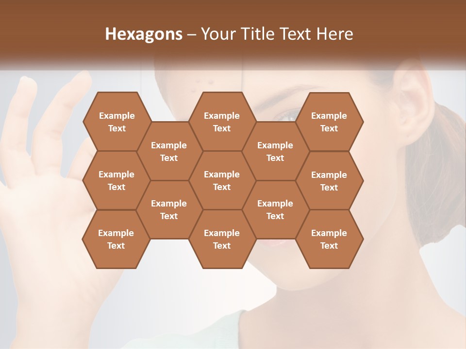 Coastal Portrait Wave PowerPoint Template