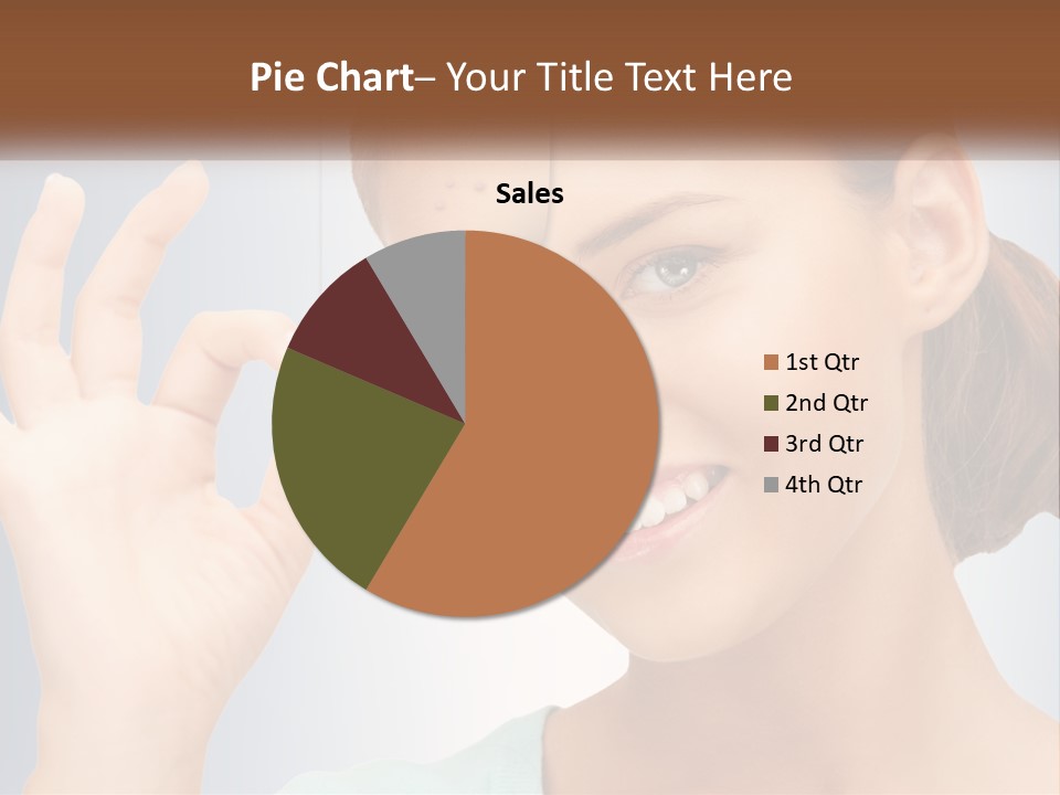 Coastal Portrait Wave PowerPoint Template