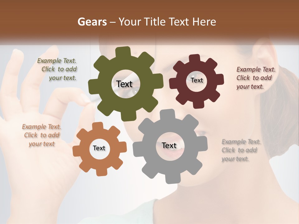 Coastal Portrait Wave PowerPoint Template