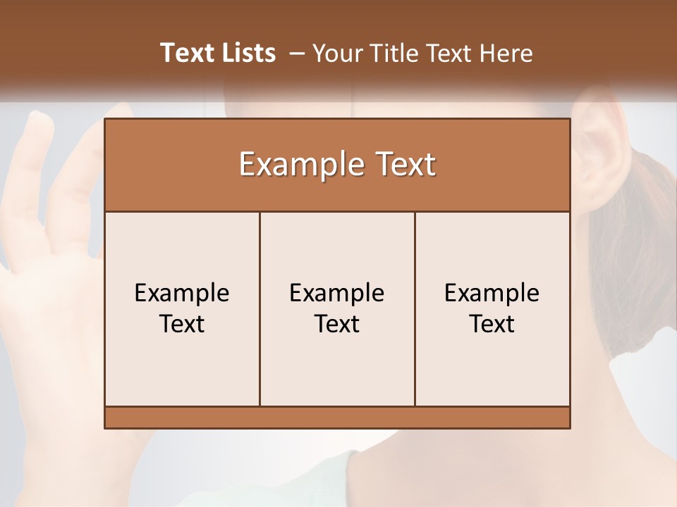 Coastal Portrait Wave PowerPoint Template