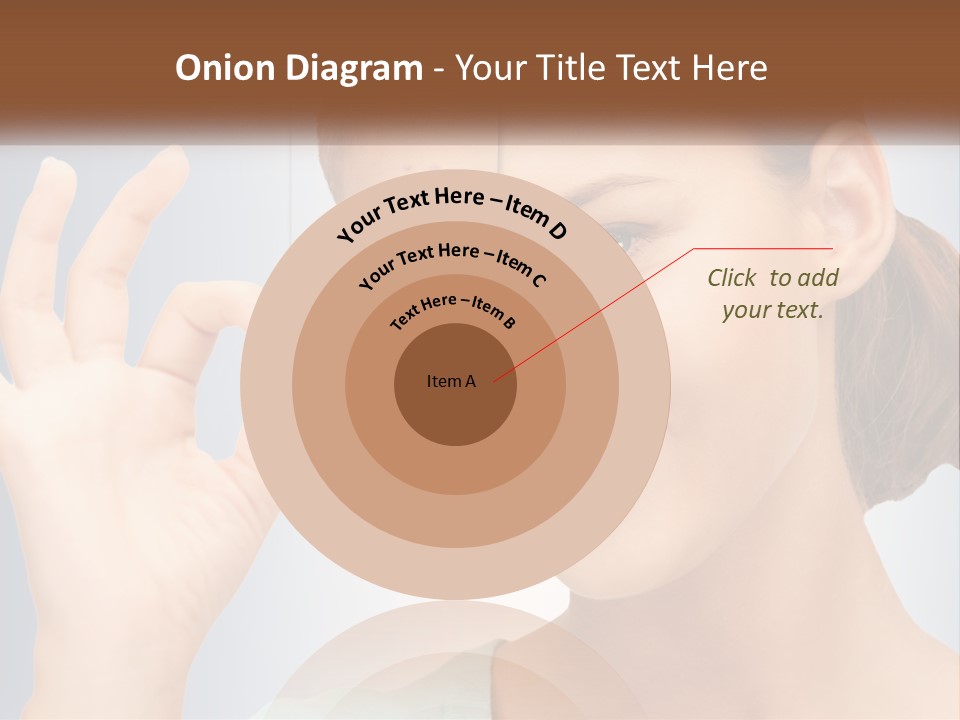 Coastal Portrait Wave PowerPoint Template