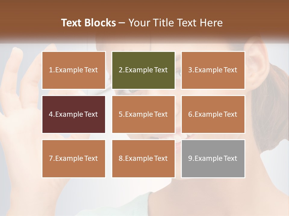 Coastal Portrait Wave PowerPoint Template