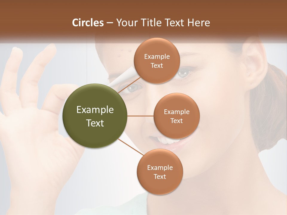 Coastal Portrait Wave PowerPoint Template