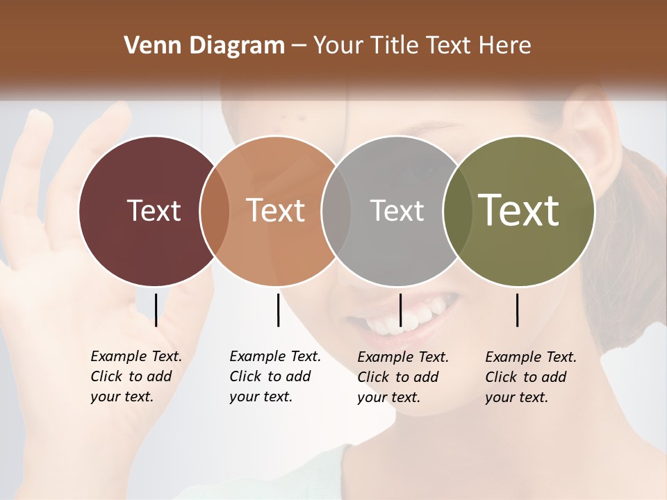 Coastal Portrait Wave PowerPoint Template