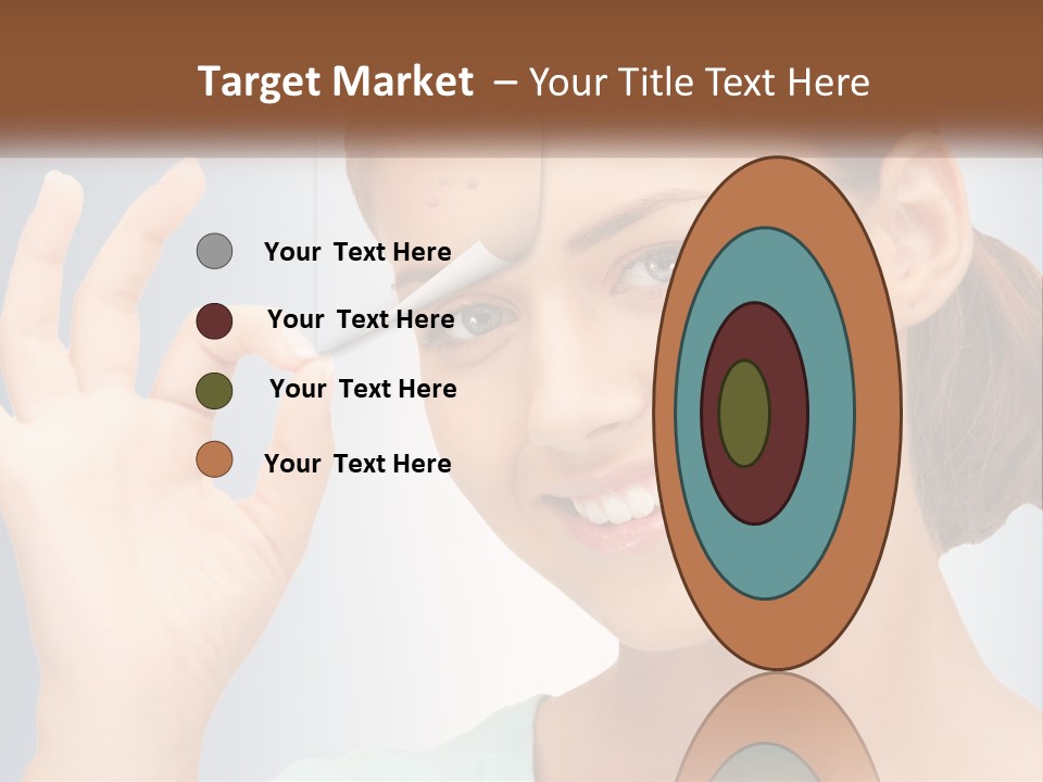 Coastal Portrait Wave PowerPoint Template