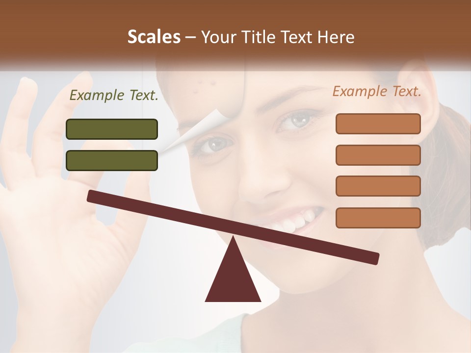 Coastal Portrait Wave PowerPoint Template