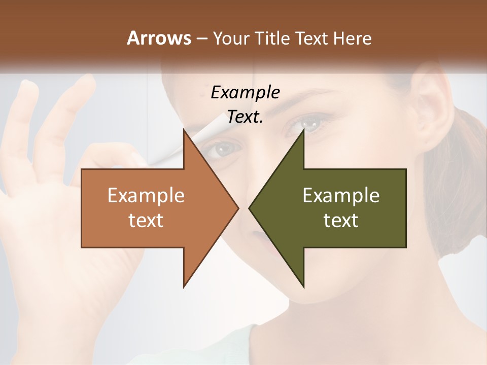 Coastal Portrait Wave PowerPoint Template