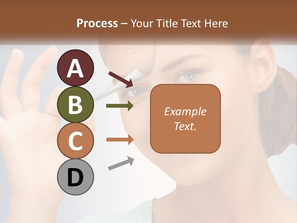 Coastal Portrait Wave PowerPoint Template