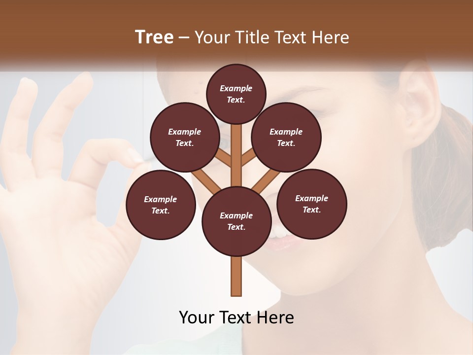 Coastal Portrait Wave PowerPoint Template