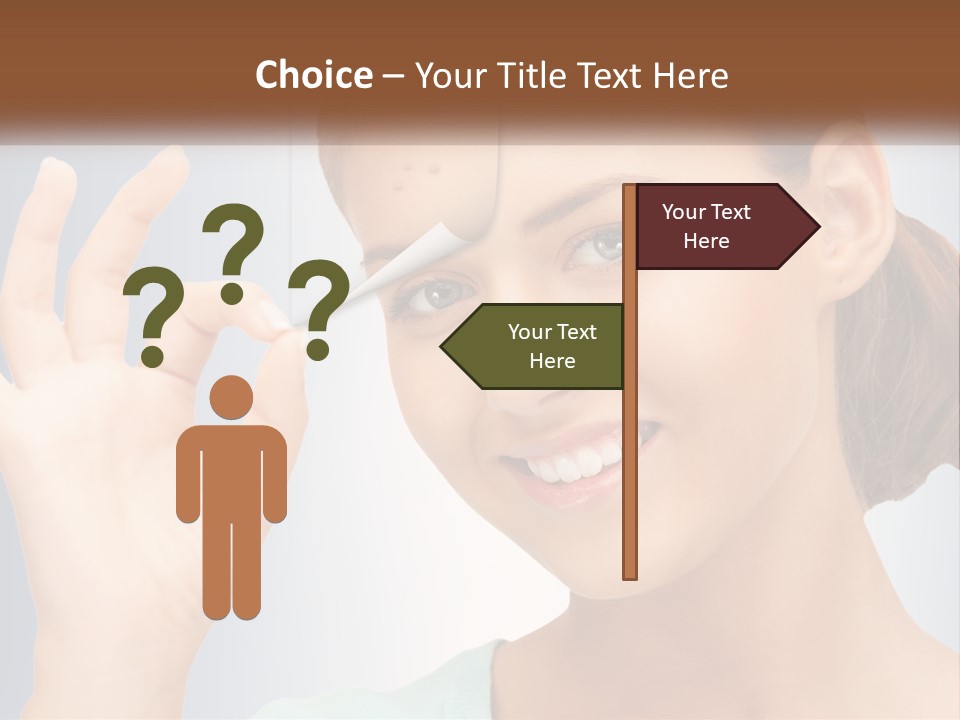 Coastal Portrait Wave PowerPoint Template