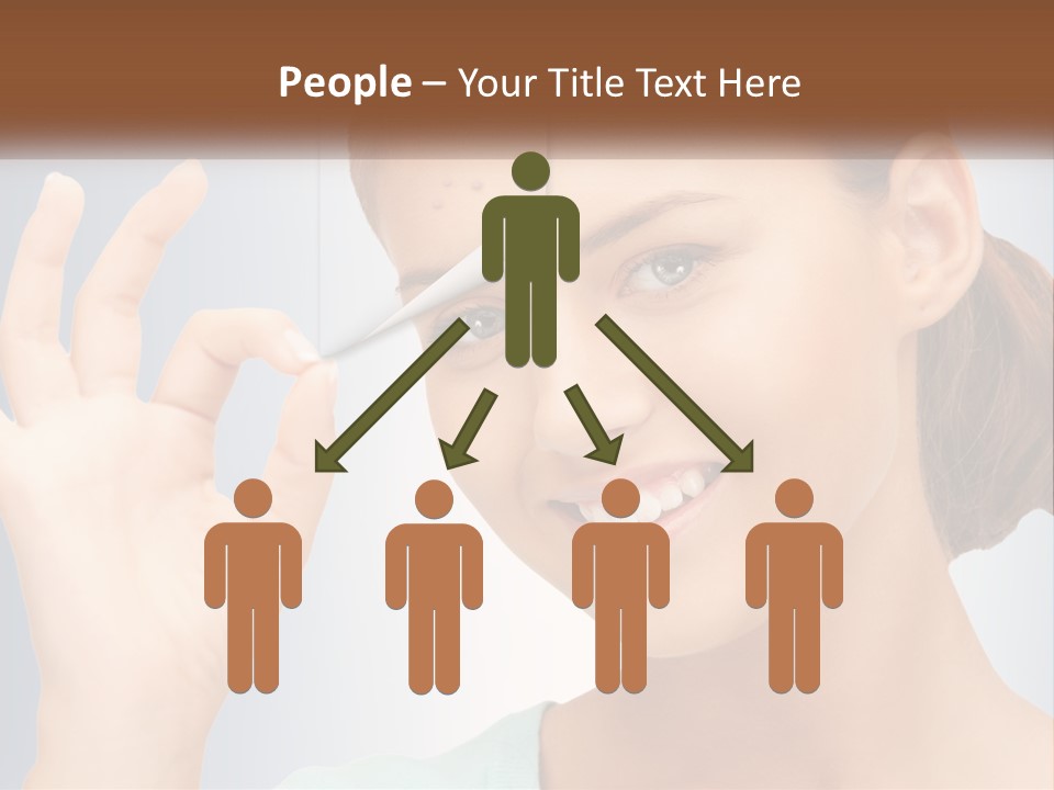 Coastal Portrait Wave PowerPoint Template