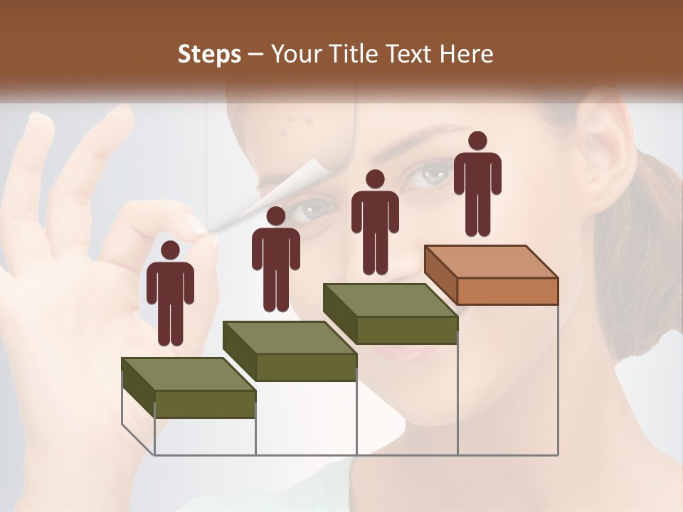 Coastal Portrait Wave PowerPoint Template