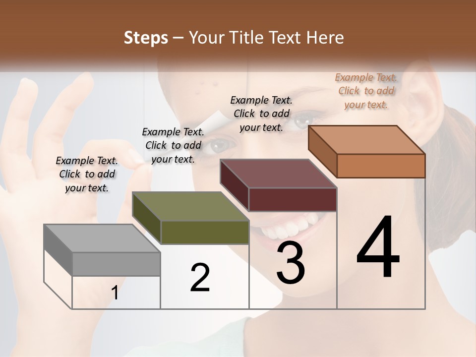 Coastal Portrait Wave PowerPoint Template