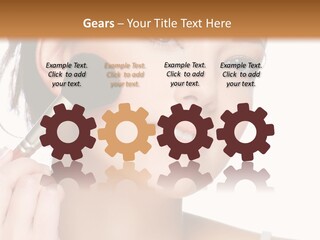 Daughter Single Sand PowerPoint Template