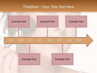 Daughter Single Sand PowerPoint Template