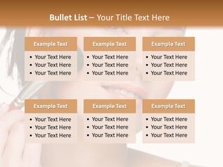 Daughter Single Sand PowerPoint Template