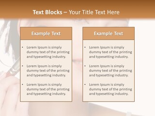 Daughter Single Sand PowerPoint Template