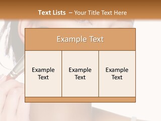 Daughter Single Sand PowerPoint Template