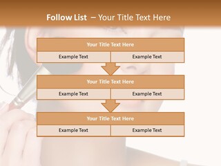 Daughter Single Sand PowerPoint Template