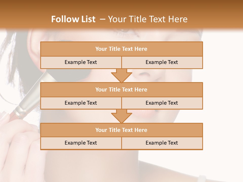 Daughter Single Sand PowerPoint Template