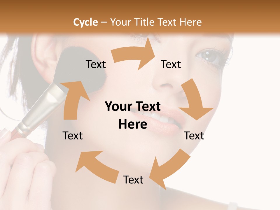 Daughter Single Sand PowerPoint Template