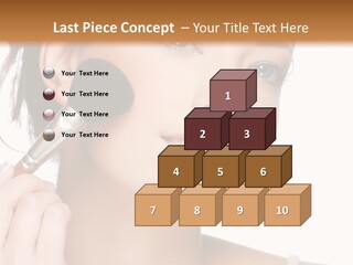 Daughter Single Sand PowerPoint Template