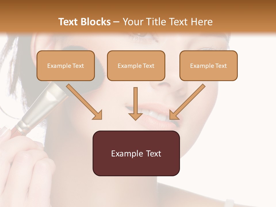 Daughter Single Sand PowerPoint Template