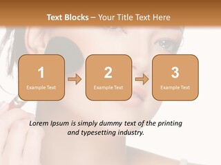 Daughter Single Sand PowerPoint Template