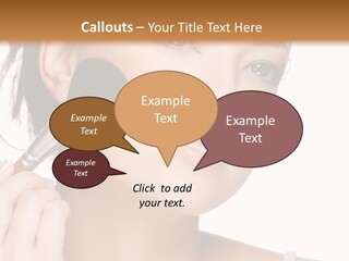 Daughter Single Sand PowerPoint Template