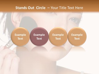 Daughter Single Sand PowerPoint Template