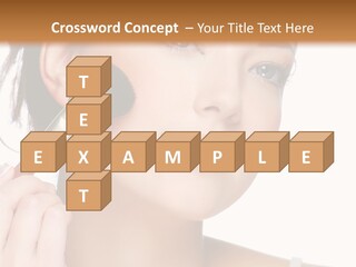 Daughter Single Sand PowerPoint Template