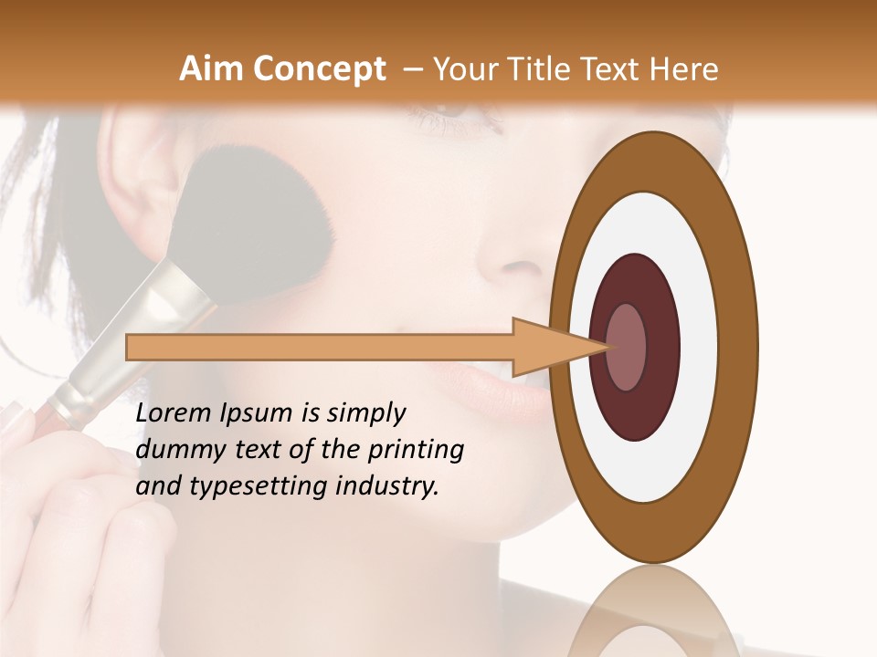 Daughter Single Sand PowerPoint Template