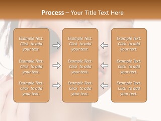 Daughter Single Sand PowerPoint Template