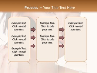 Daughter Single Sand PowerPoint Template