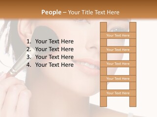 Daughter Single Sand PowerPoint Template