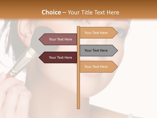 Daughter Single Sand PowerPoint Template