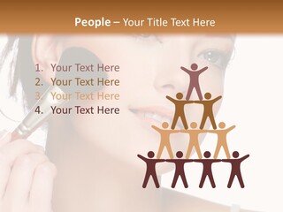 Daughter Single Sand PowerPoint Template