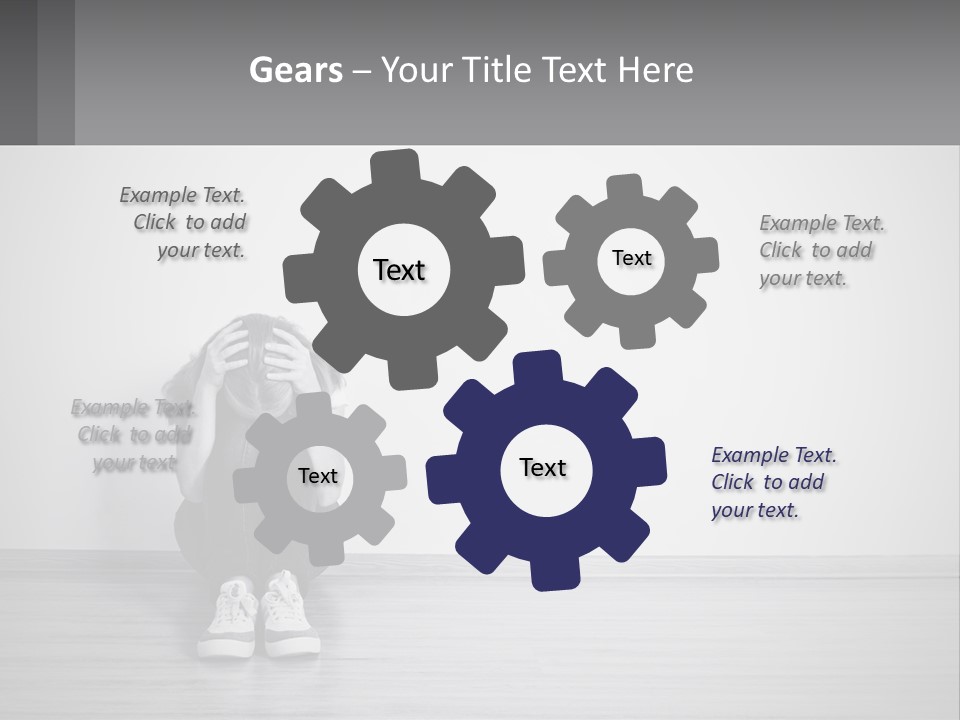 Sunset Wave Old PowerPoint Template
