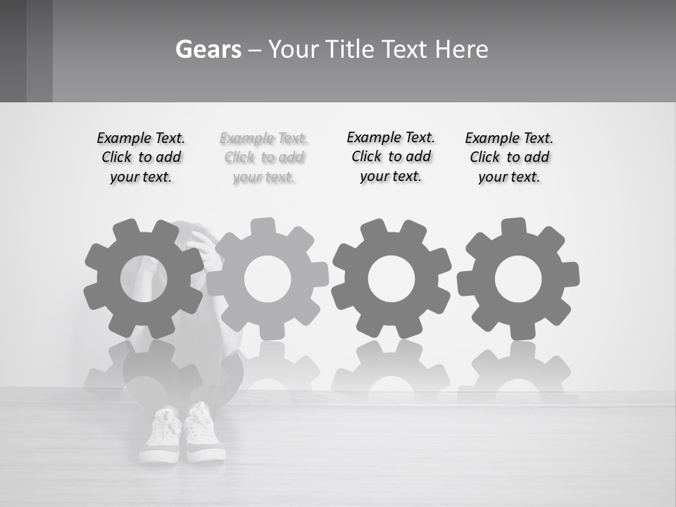 Sunset Wave Old PowerPoint Template