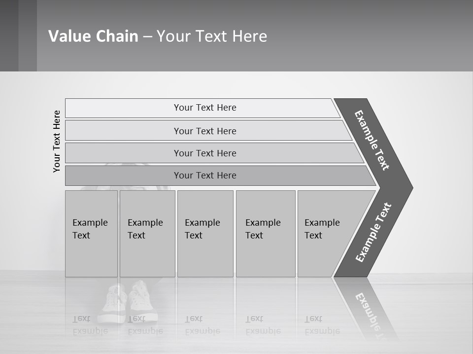 Sunset Wave Old PowerPoint Template