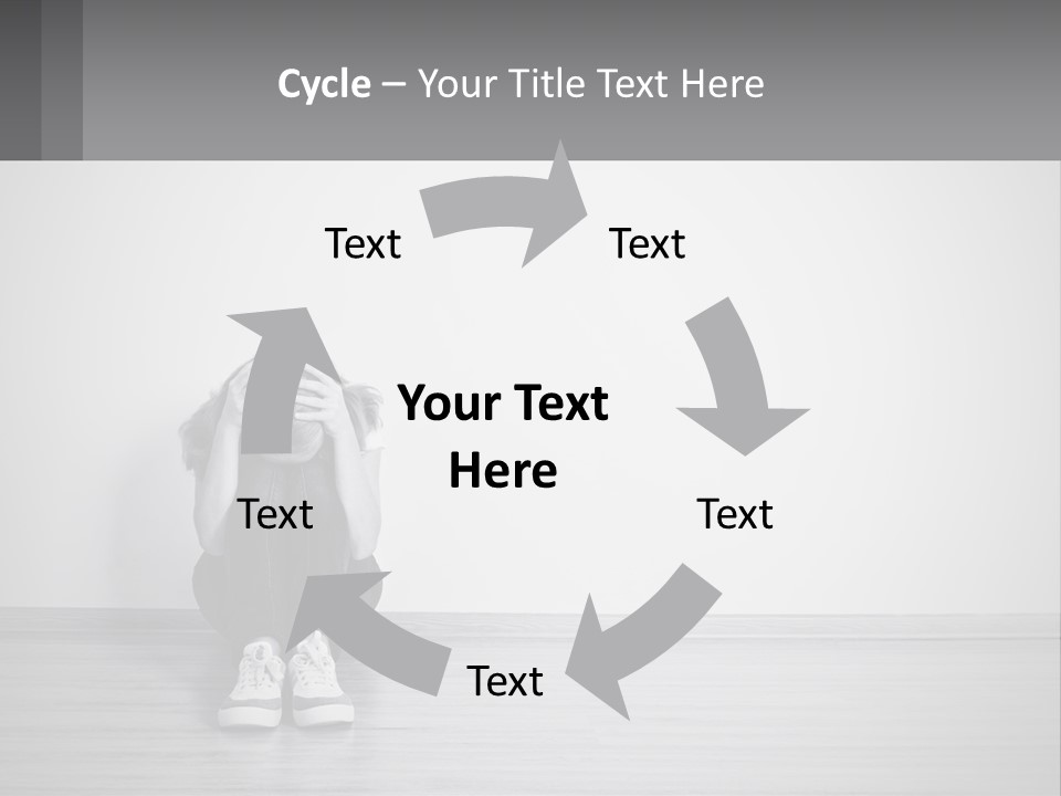 Sunset Wave Old PowerPoint Template