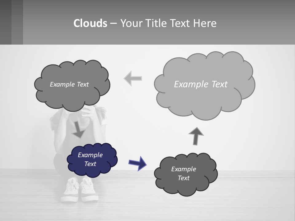 Sunset Wave Old PowerPoint Template